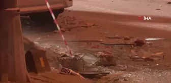 Bahçelievler'de doğalgaz patlaması sonrası sokak trafiğe açıldı