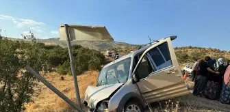 Elazığ'da trafik kazası: 4'ü ağır 9 kişi yaralandı