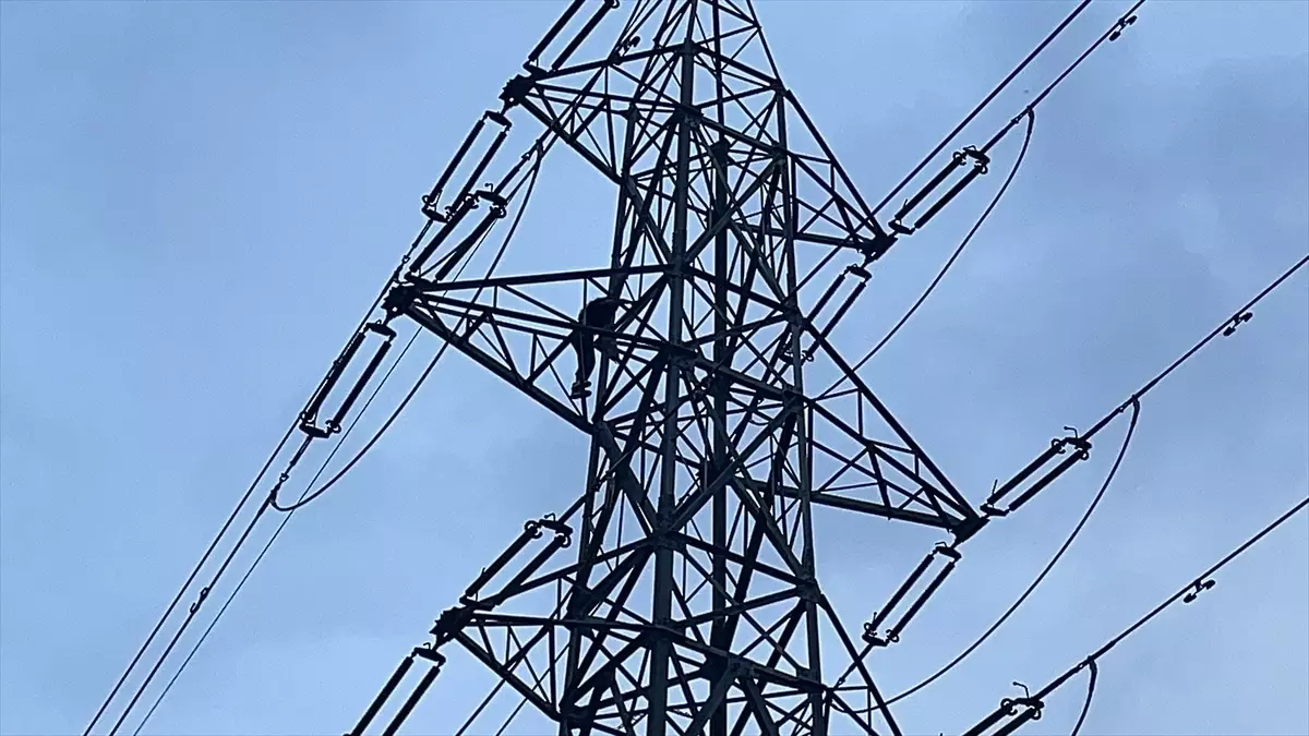 Mesajına Cevap Vermeyen Erkek Arkadaşına Kızan Genç Kız Yüksek Gerilim Hattına Çıktı