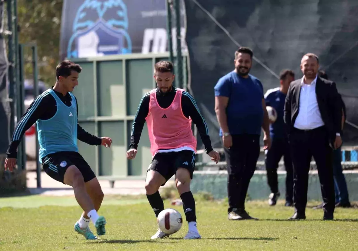 Erzurumspor FK, Boluspor maçı hazırlıklarını sürdürüyor