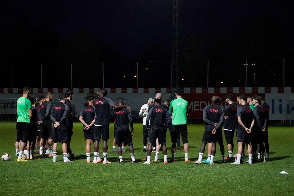 Gaziantep FK, Yılport Samsunspor maçı için hazırlıklarını tamamladı