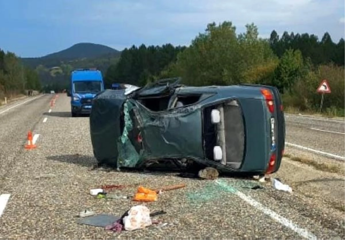 Kastamonu\'da Otomobil Kazası: 1 Ölü, 3 Yaralı
