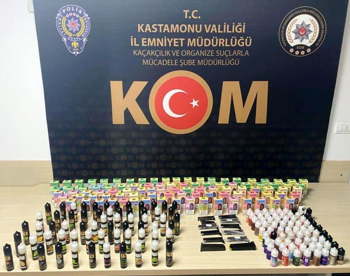 Kastamonu\'da Bin 100 Makaron Ele Geçirildi