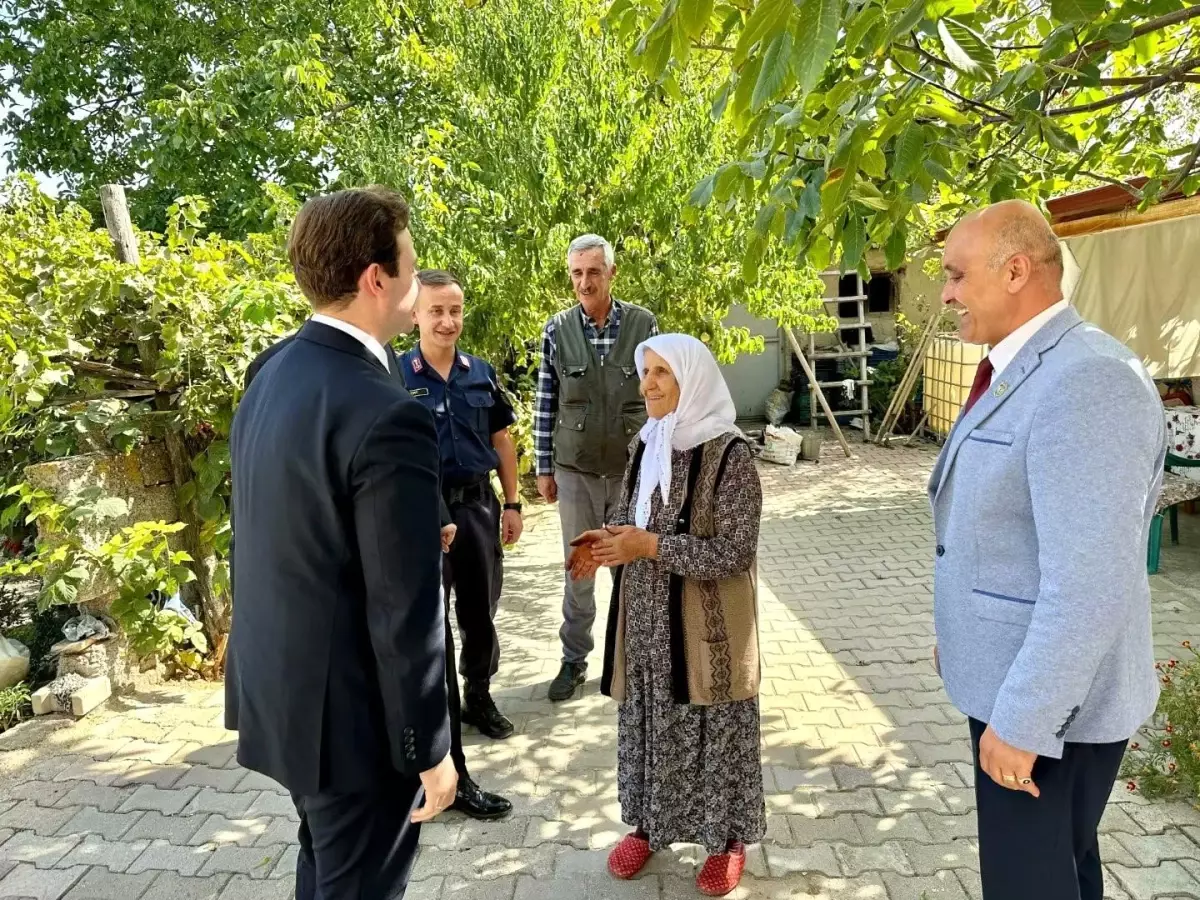 Kaymakam Nas, şehit ailesinin taleplerini dinledi