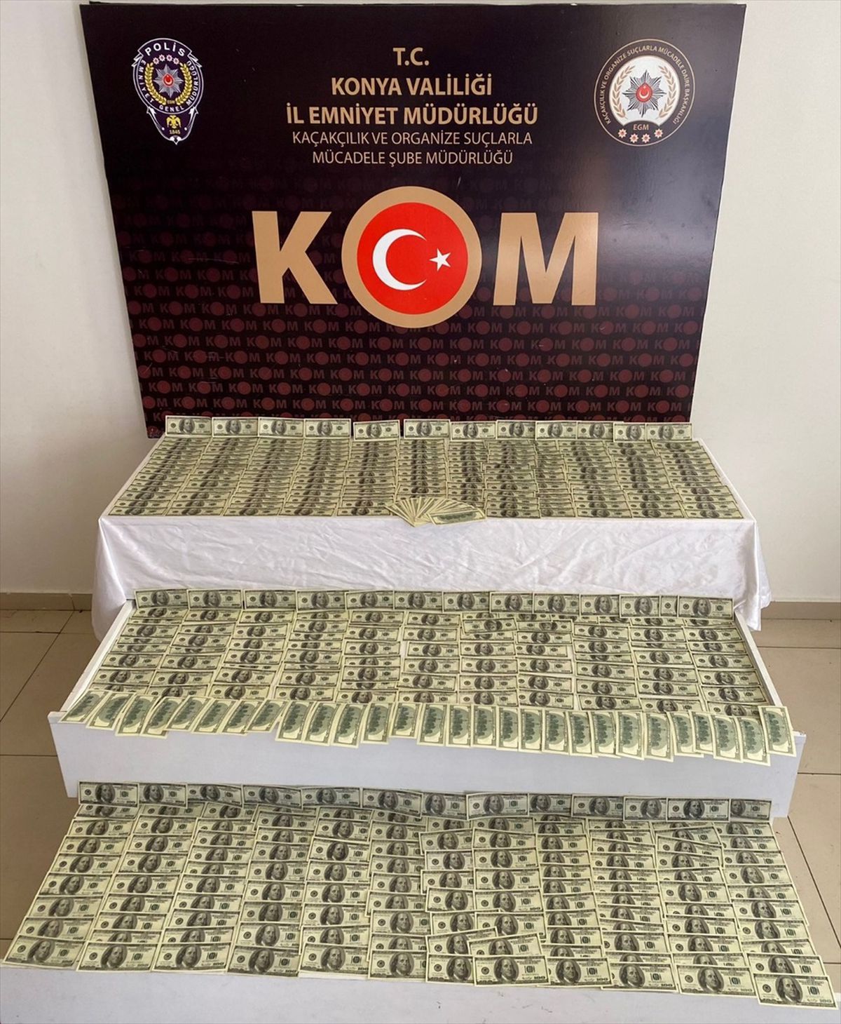 Konya\'da Kalorifer Peteklerinde Sahte Para Operasyonu: 2 Gözaltı
