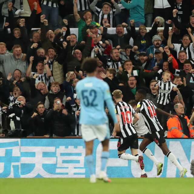 Newcastle, İngiltere Lig Kupası'nda Manchester City'i eledi