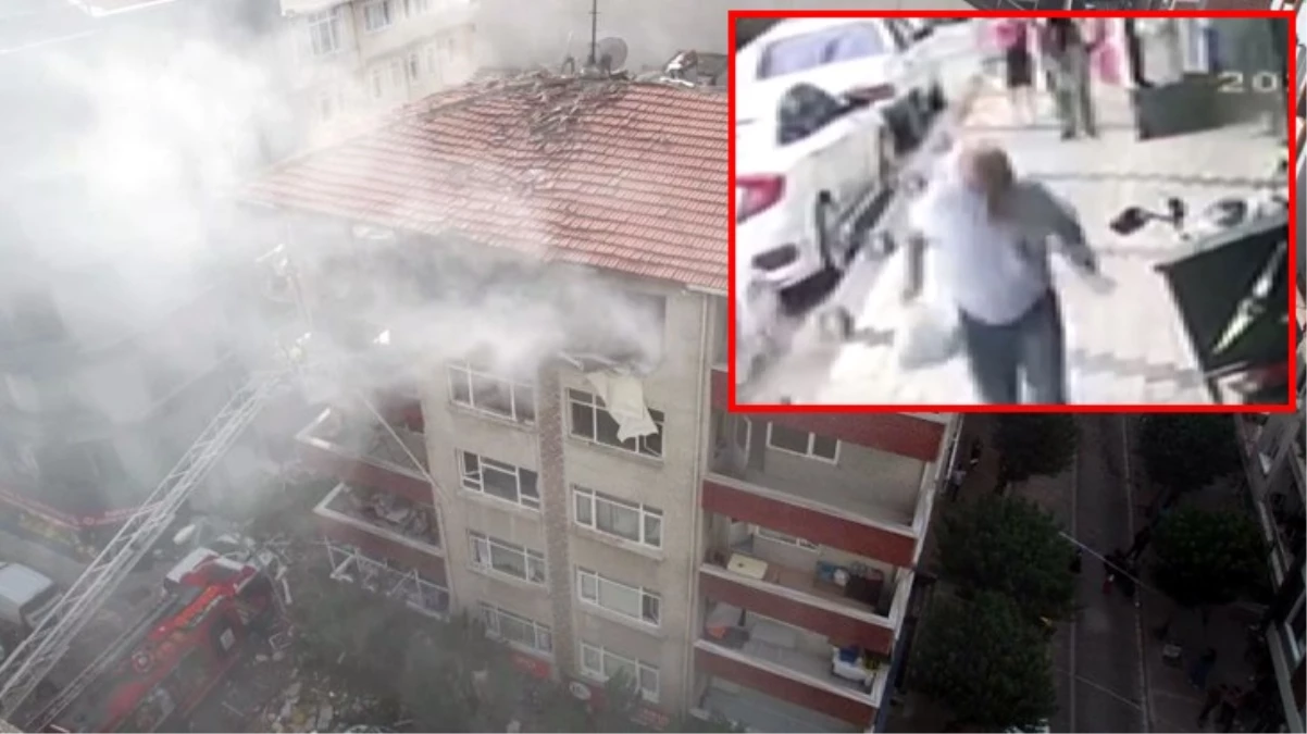 Şirinevler\'deki patlama sırasında yaşanan panik güvenlik kamerasına yansıdı