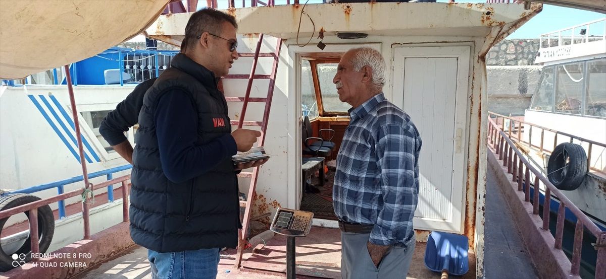 Van\'da su ürünleri işletmelerine denetim yapıldı