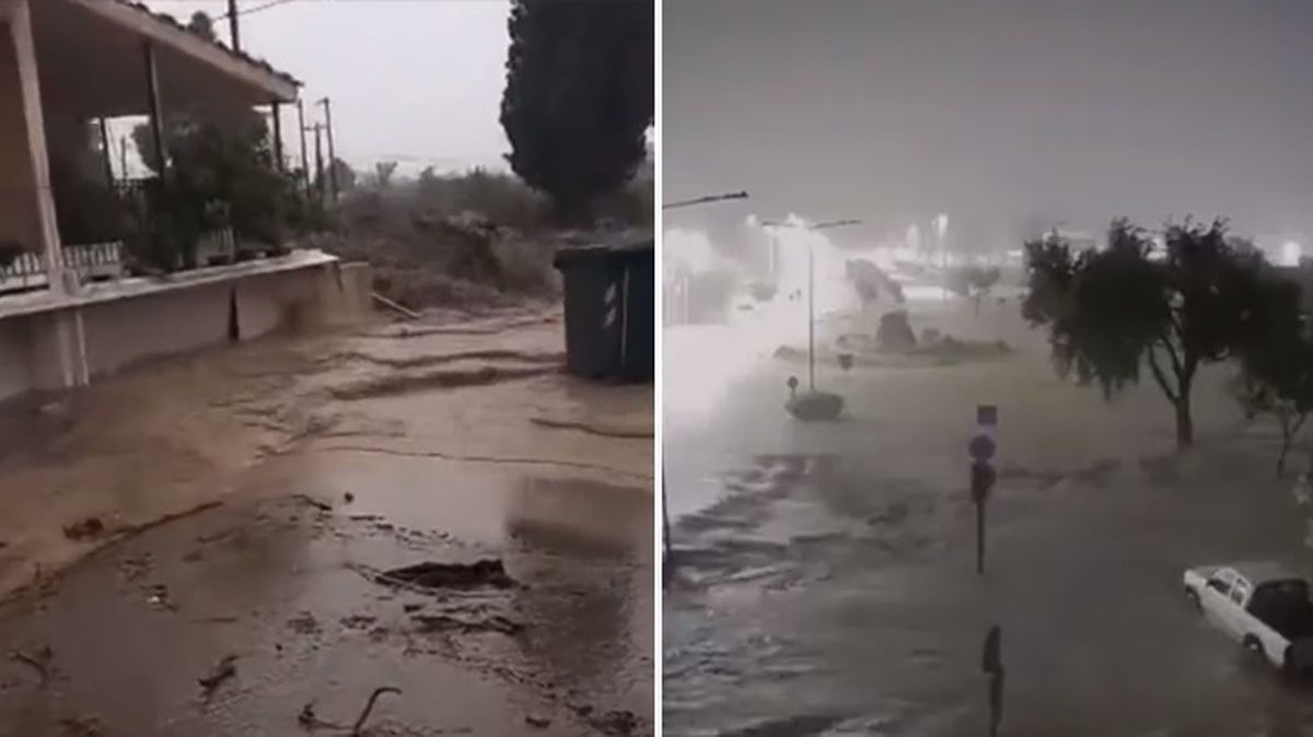 Yunanistan\'ı Elias Fırtınası vurdu