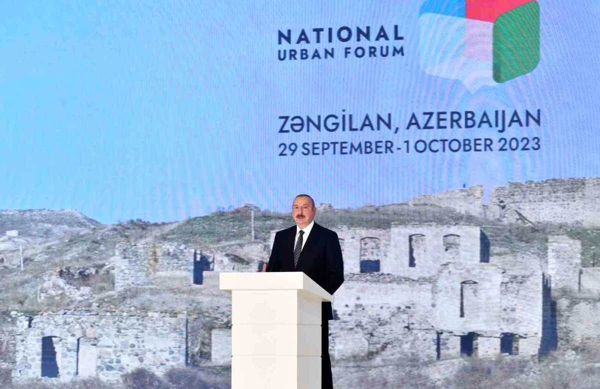 Aliyev: "Ermenistan hükümeti 20 Eylül\'e kadar yaşanan olayları doğru analiz ederse barış yakındır"