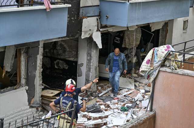 Ankara'da 1 kişinin hayatını kaybettiği doğal gaz patlaması kamerada Ankara'da 1 kişinin hayatını kaybettiği doğal gaz patlaması kamerada