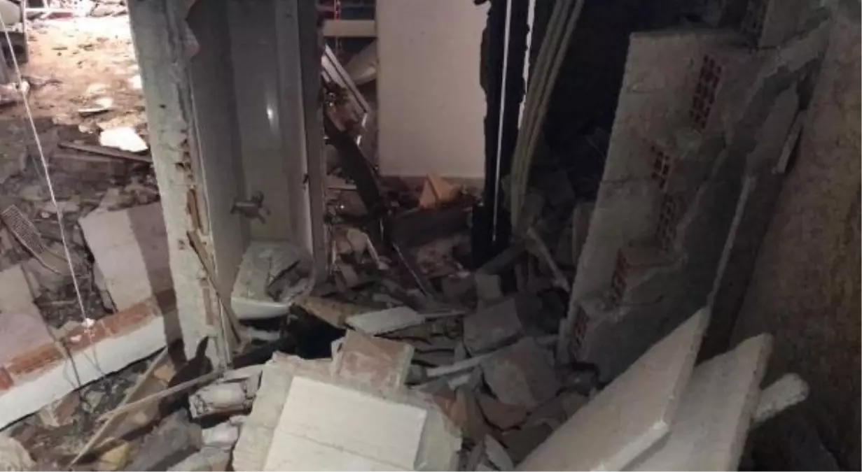 Ankara'da doğalgaz patlaması: Ocağın açık unutulması sonucu meydana geldi