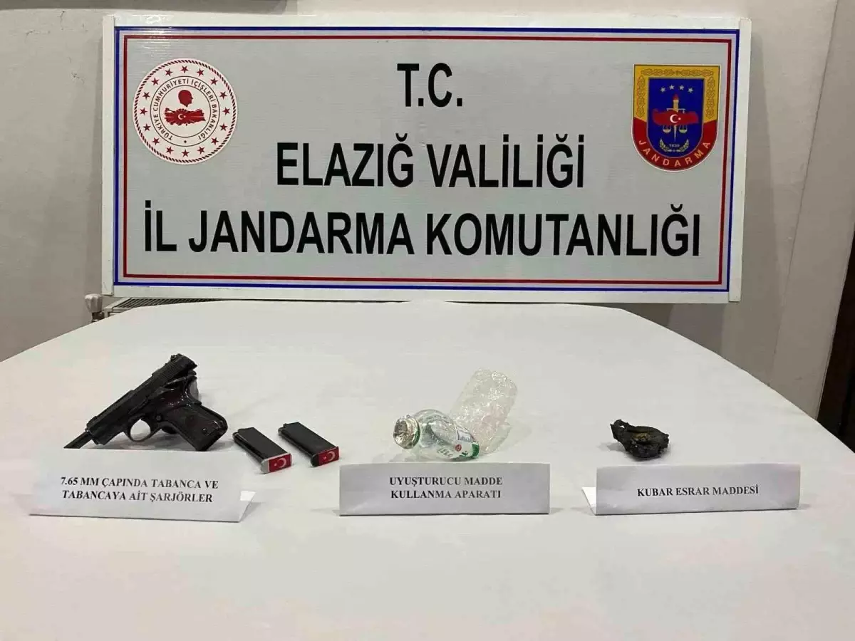 Elazığ\'da Uyuşturucu Operasyonu: 2 Şüpheli Yakalandı