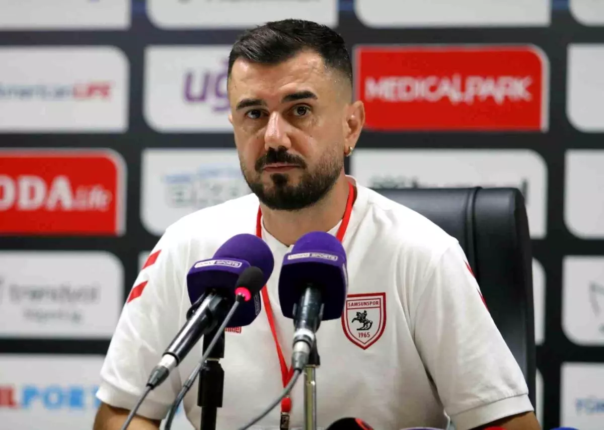 Samsunspor Teknik Sorumlusu Emre Bayraktar, Gaziantep FK maçı için camiadan özür diledi