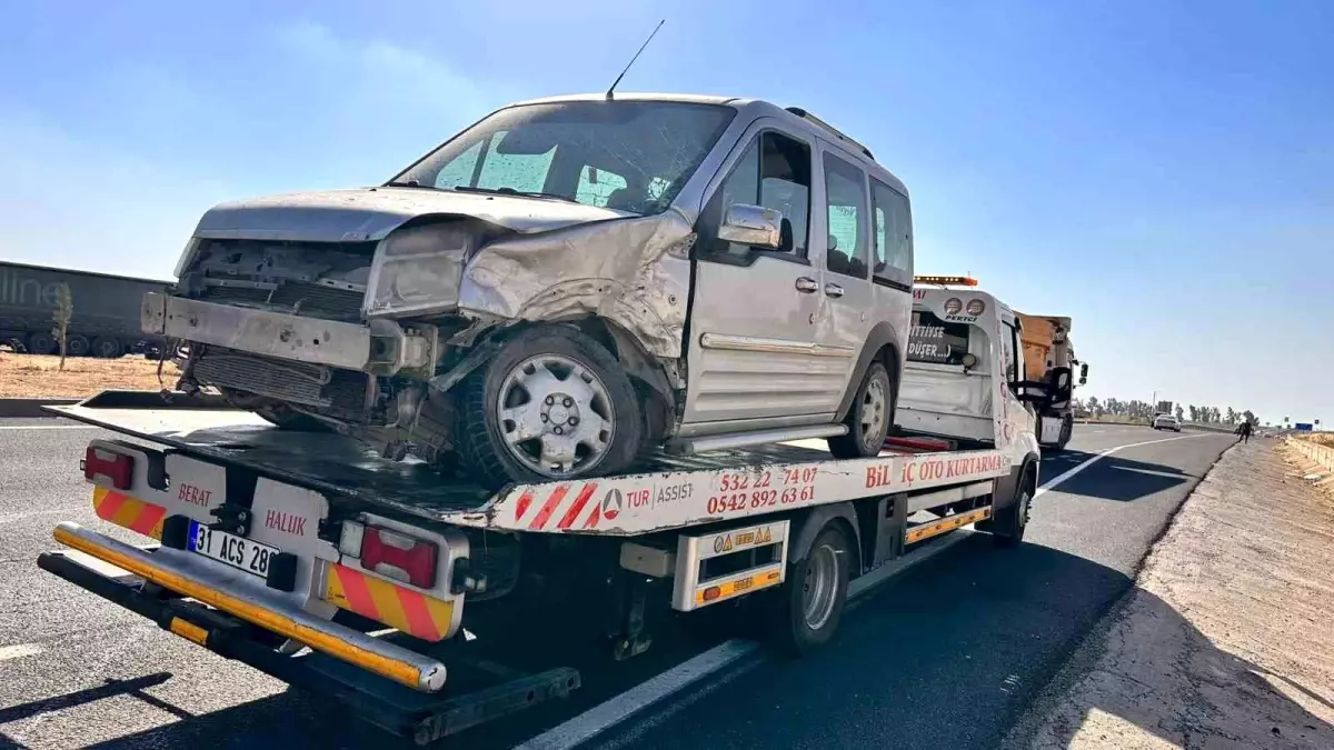 Nusaybin\'de zincirleme trafik kazası: 6 yaralı