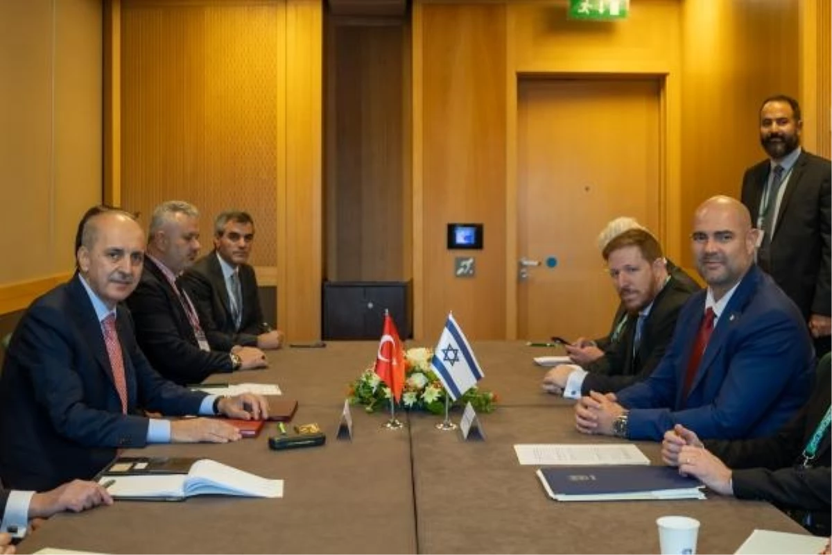 TBMM Başkanı Kurtulmuş, İrlanda ve İsrail Meclis Başkanları ile Görüştü