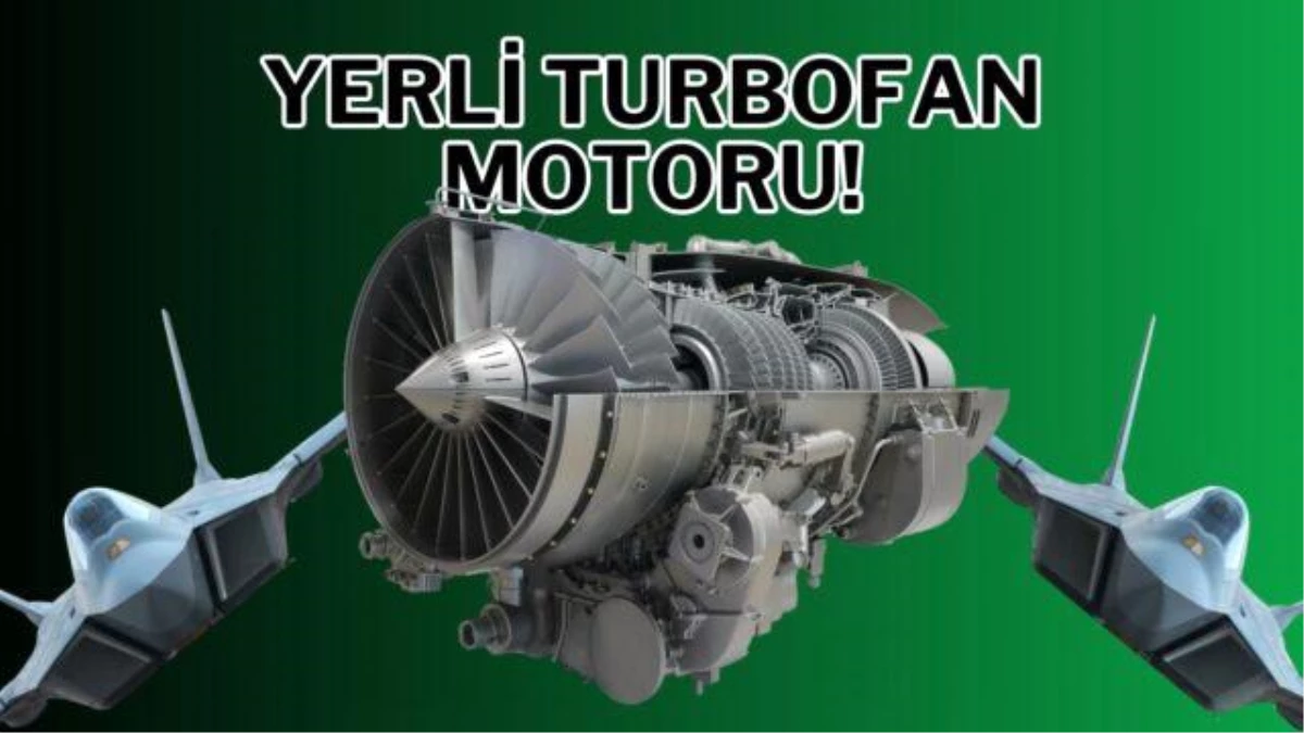 Türkiye\'nin İlk Yerli Turbofan Jet Motoru: TEI-TF6000