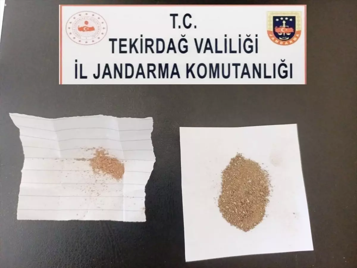 Tekirdağ\'da Uyuşturucu Ticareti Yapan 6 Zanlı Gözaltına Alındı