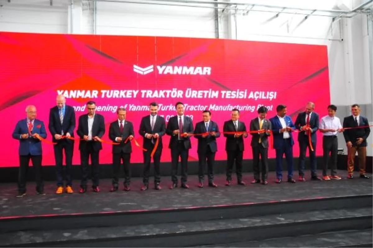 Yanmar, Türkiye\'deki yeni traktör fabrikasını İzmir\'de açtı