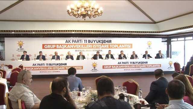 AK Partili 11 grup başkanvekili İstanbul'da buluştu