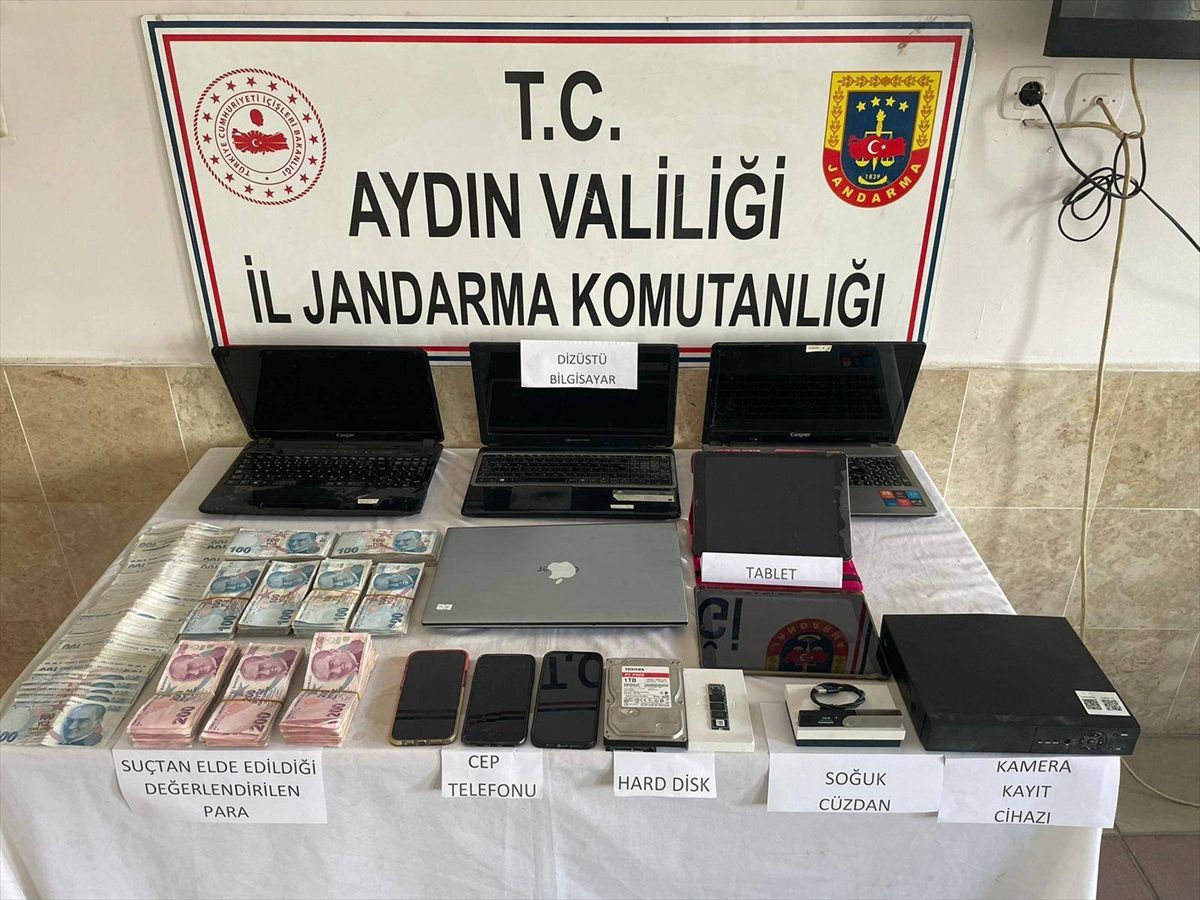 Aydın\'da yasa dışı bahis operasyonunda 2 kişi gözaltına alındı