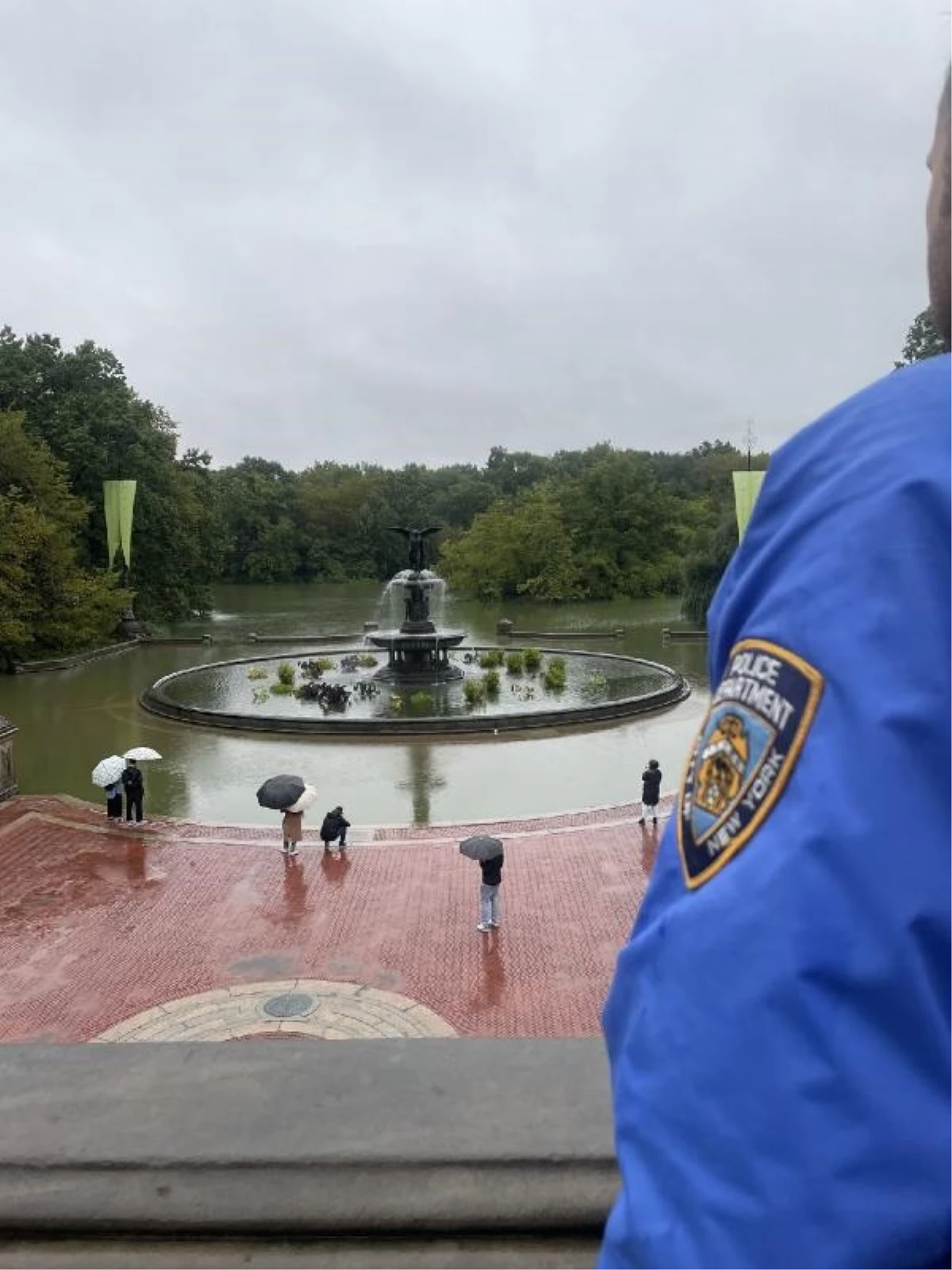 New York\'ta Şiddetli Yağışlar Sonucu Central Park Sular Altında