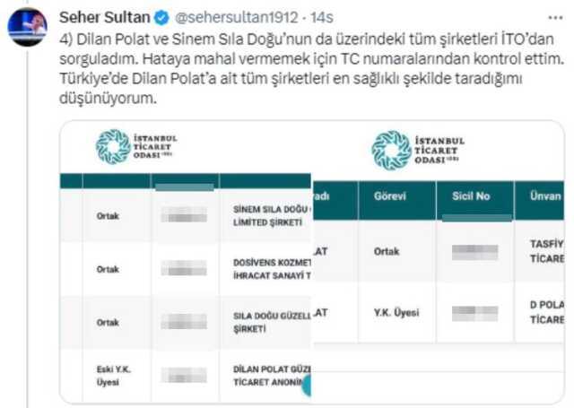 Dilan Polat, vergi kaçırdıklarını iddia eden gazeteciye küfür ve hakaretler savurdu Dilan Polat, vergi kaçırdıklarını iddia eden gazeteciye küfür ve hakaretler savurdu