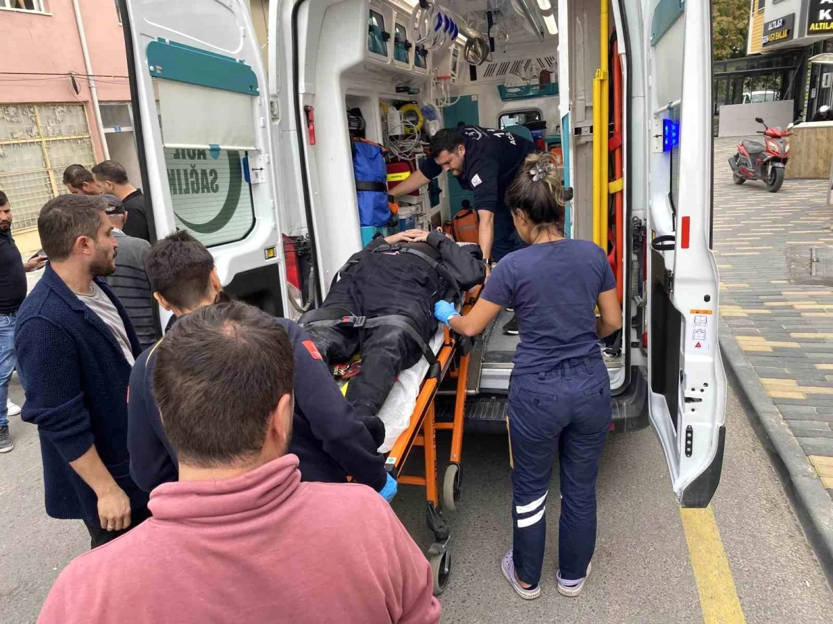 Konya\'da elektrikli bisiklet otomobile çarptı: 1 yaralı