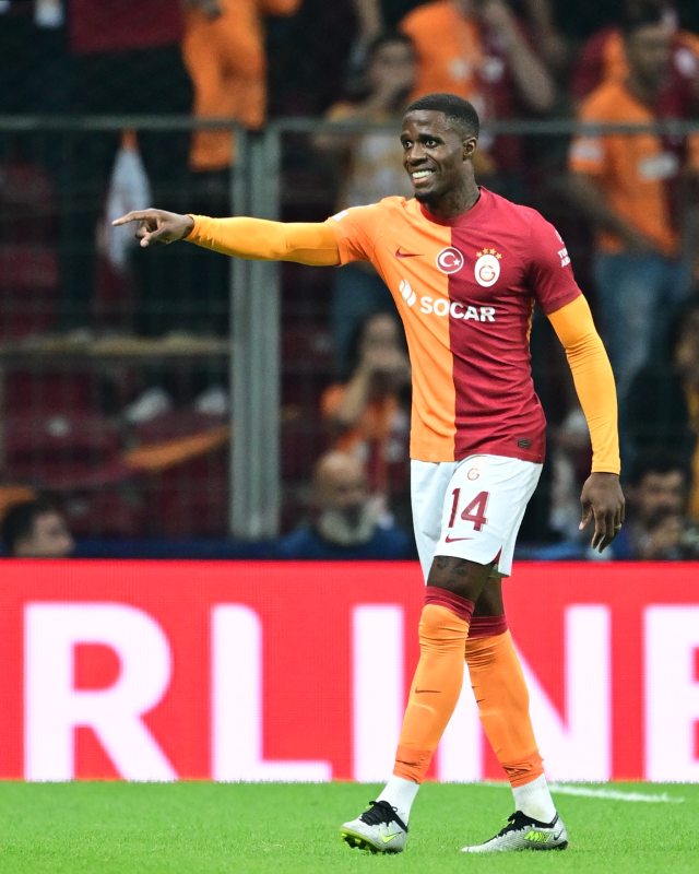 Maça damga vurdu! Wifried Zaha, Galatasaray'da ilk golünü attı