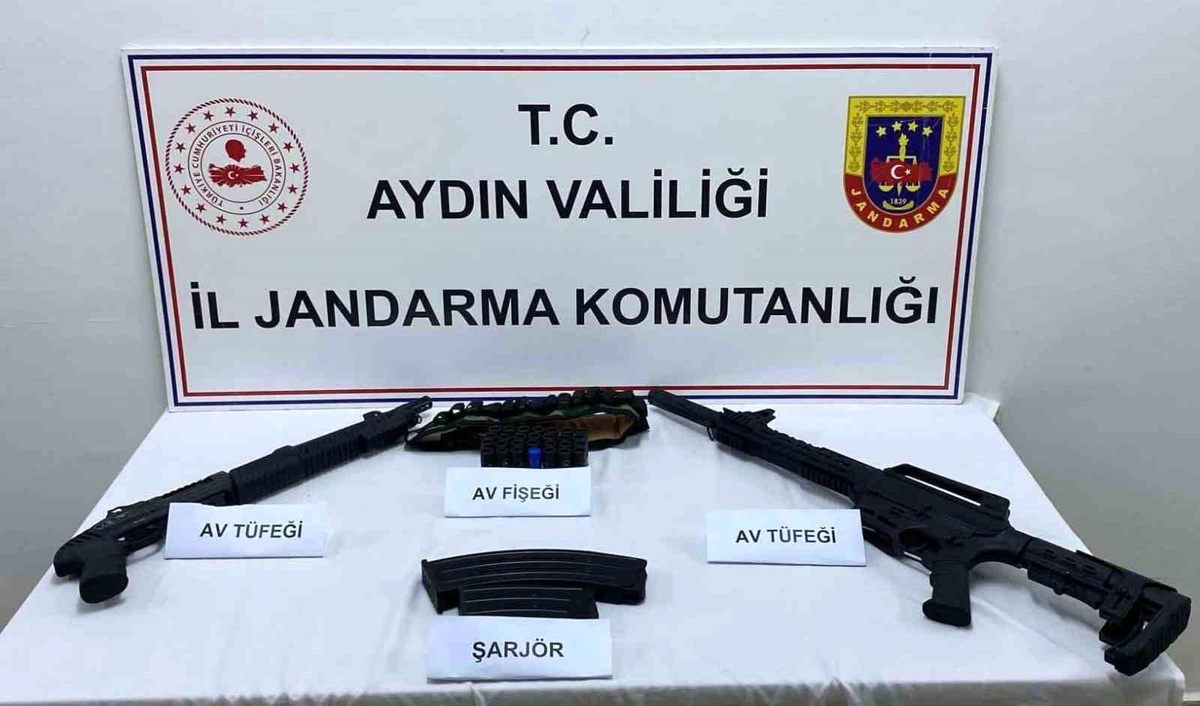 Kuşadası\'nda Ruhsatsız Av Tüfeği Operasyonu