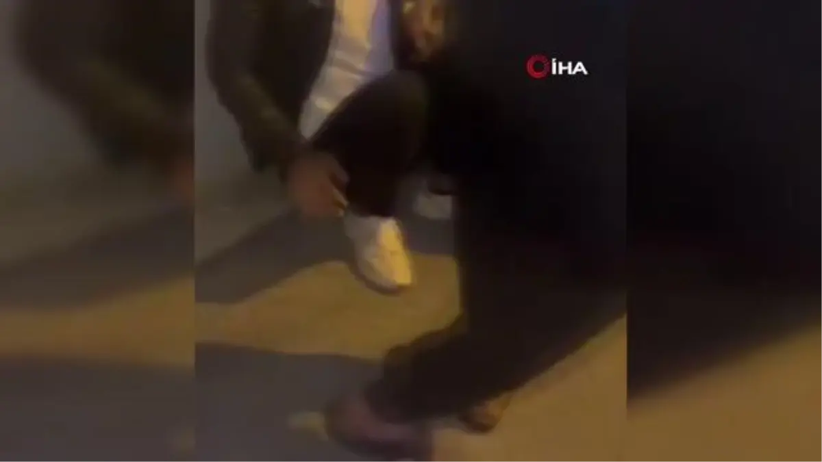 Sürücünün kontrolünden çıkan otomobil takla attı