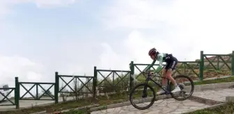 Ulusal ve Uluslararası Sporcular Handüzü Yaylası'nda Bisiklet Yarışında Buluştu