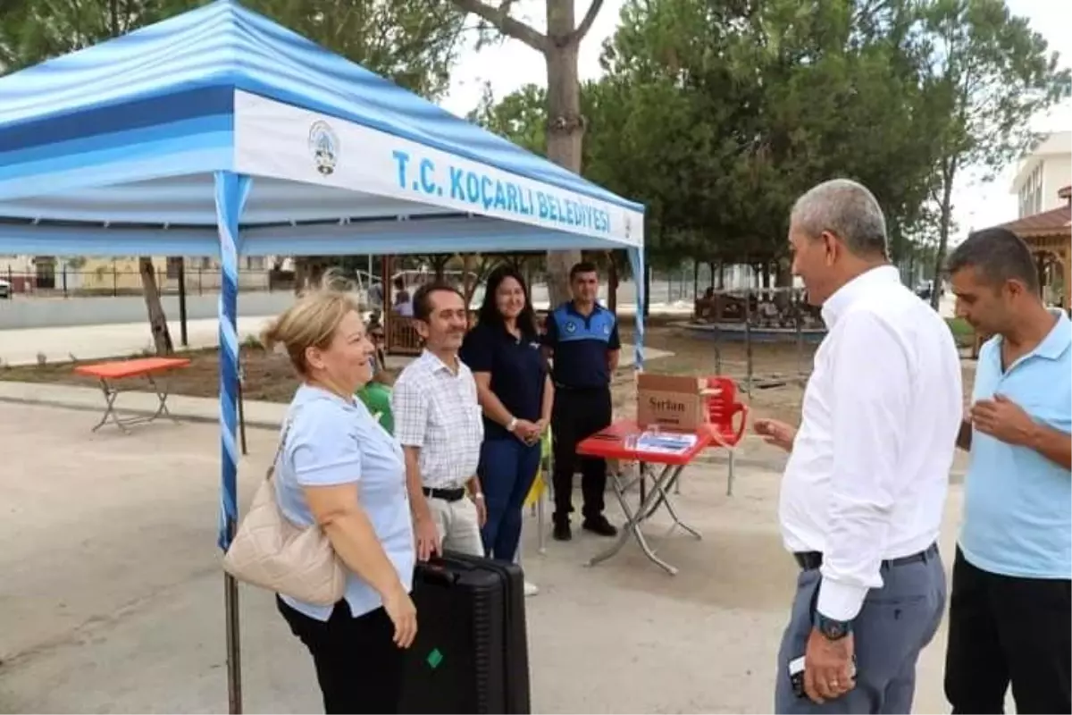 Başkan Kaplan "Belediye Başkanı olarak daima yanınızdayım"