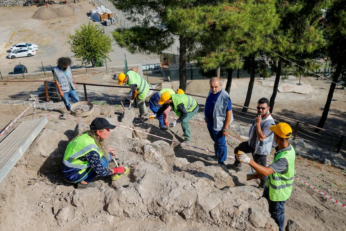 Diyarbakır\'ın tarihi Amida Höyük\'te kazı çalışmaları devam ediyor