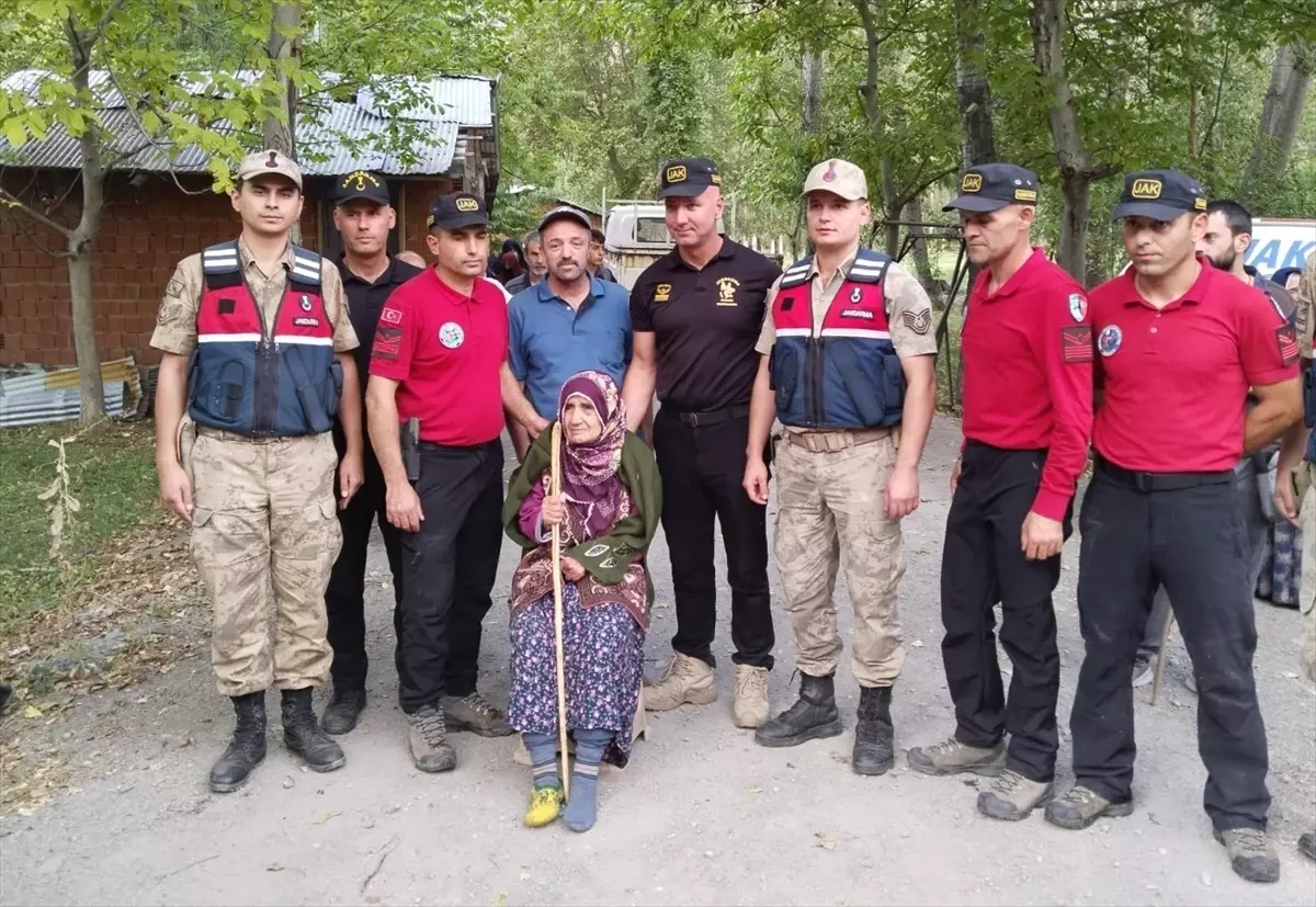 Erzurum\'da Alzheimer hastası kadın 17 saat sonra bulundu