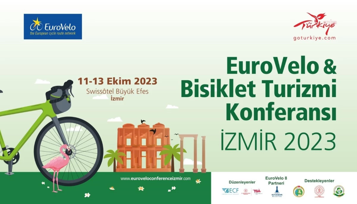 İzmir, EuroVelo Bisikletli Turizm Konferansı\'na ev sahipliği yapacak