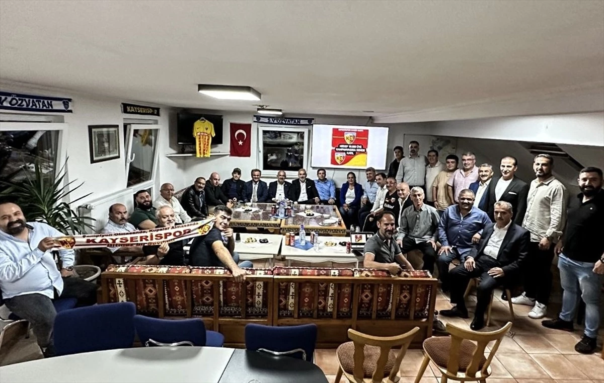Mondihome Kayserispor Başkanı Ali Çamlı Avrupa\'lı Kayserisporlular toplantısına katıldı