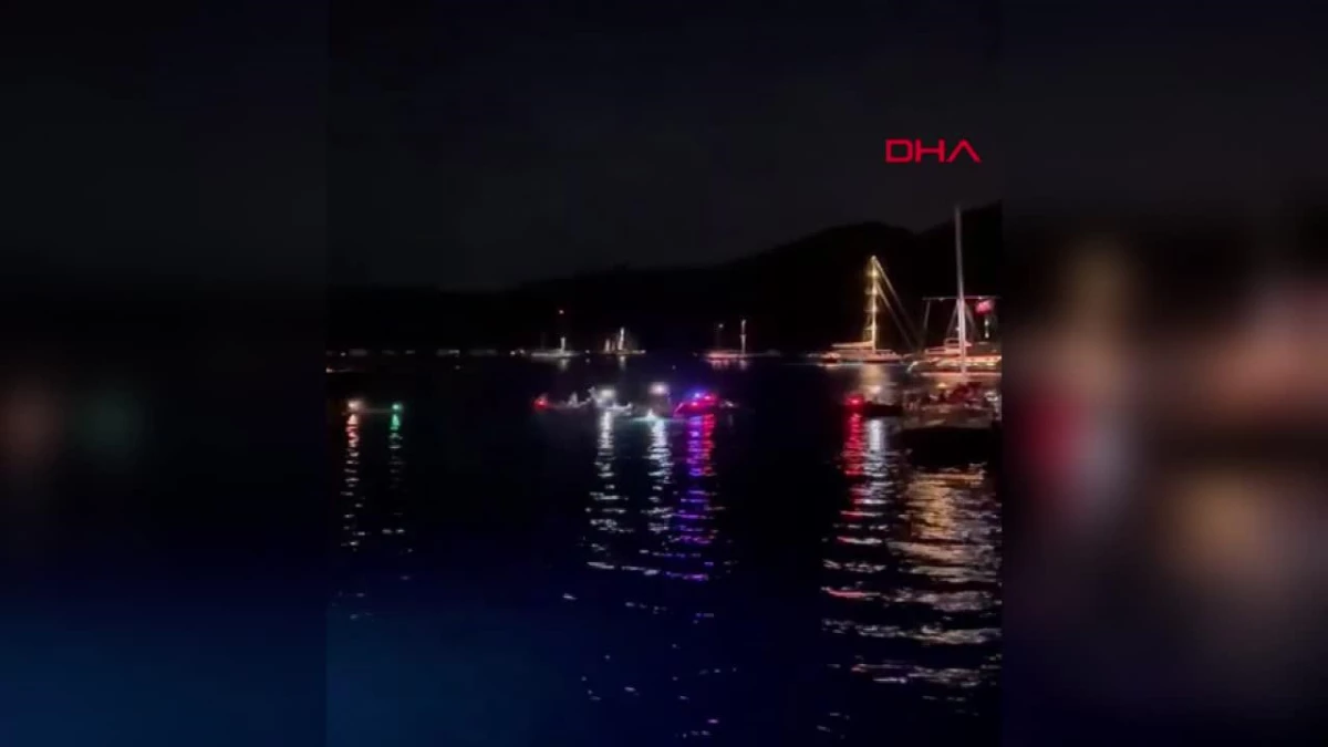 Fethiye\'de iki bot çarpıştı: 1 ölü, 1 ağır yaralı