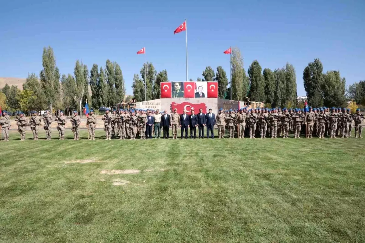 Patnos Jandarma Komando Alayı Suriye-Afrin\'e gönderildi