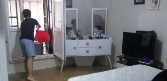 Sancaktepe'de Sağanak Nedeniyle 4 Daire Su Altında Kaldı