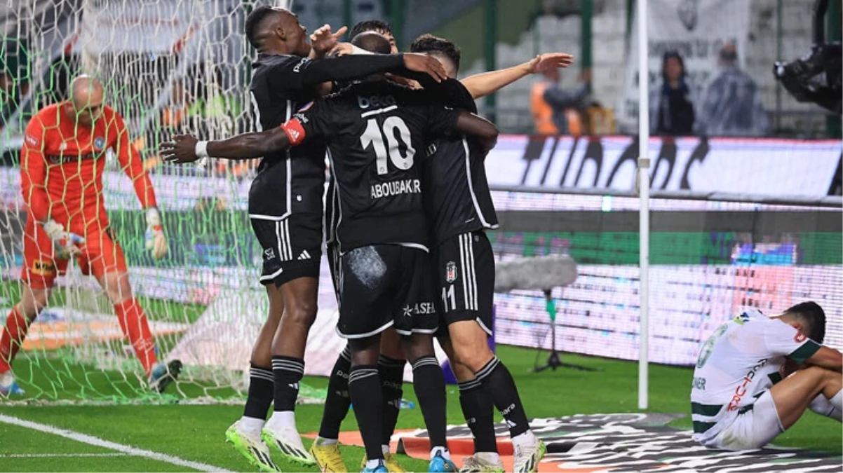 Son Dakika: Kara Kartal kendine geldi! Beşiktaş, Konyaspor\'u deplasmanda 2-0 yendi
