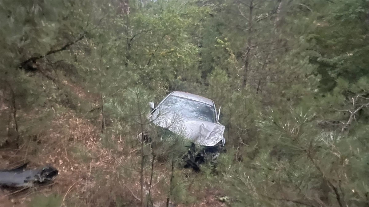 Sakarya\'da Otomobil Uçuruma Yuvarlandı: 3 Kişi Yaralandı