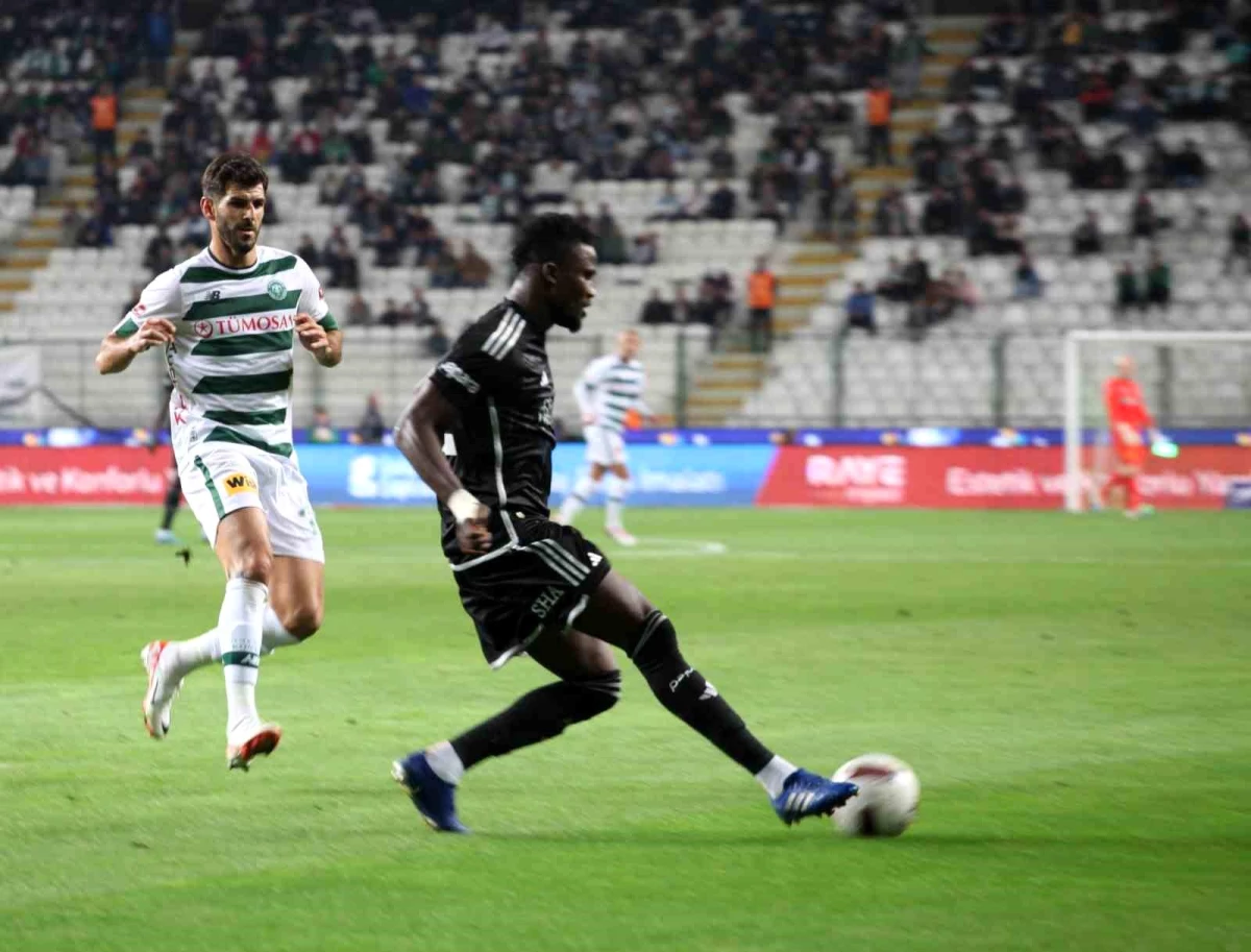 Konyaspor, Beşiktaş\'ı 1-0 mağlup etti