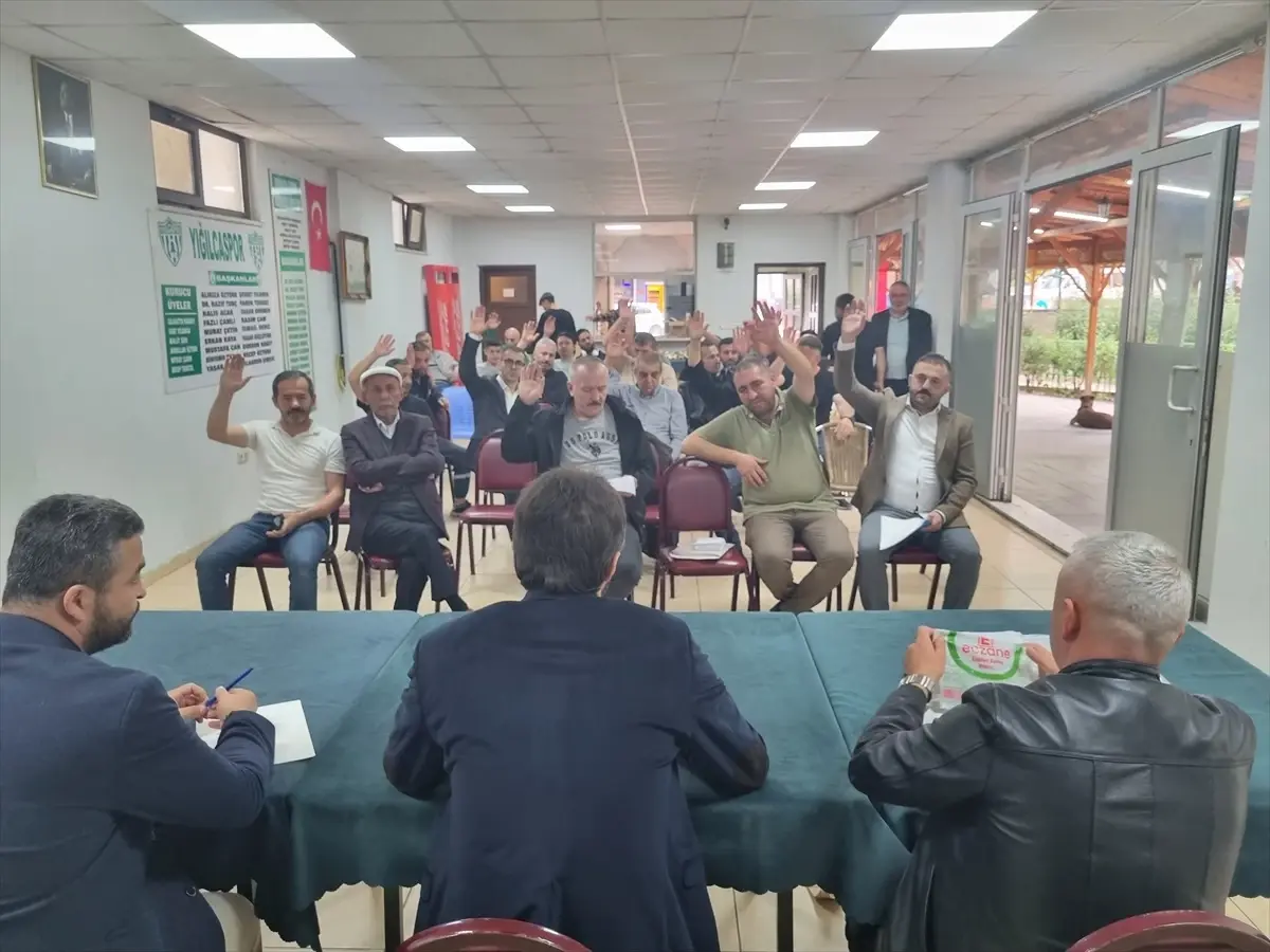 Yığılcaspor\'da olağan genel kurul gerçekleştirildi
