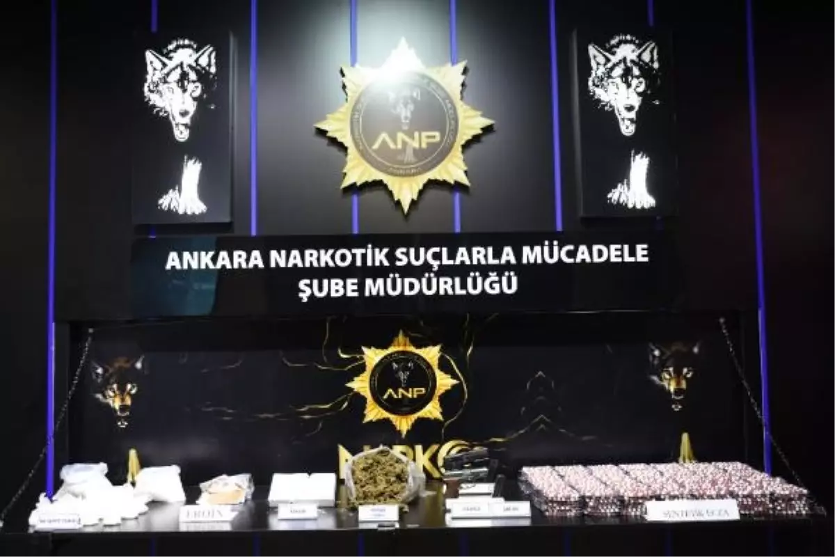 Ankara\'da Narkotik Operasyonları: 39 Tutuklama