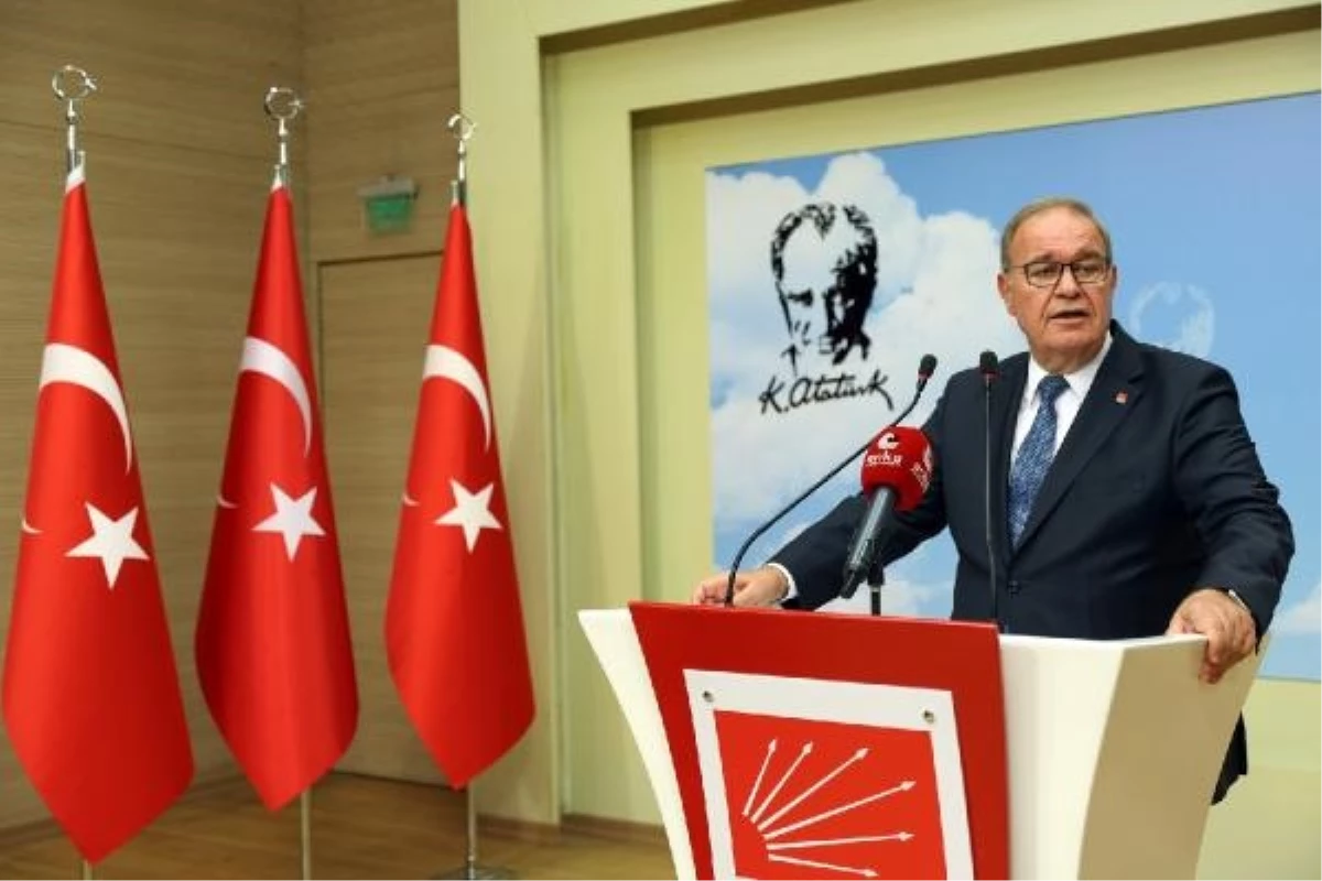 CHP Sözcüsü Faik Öztrak: Anayasa laflarının altında seçim hesabı var