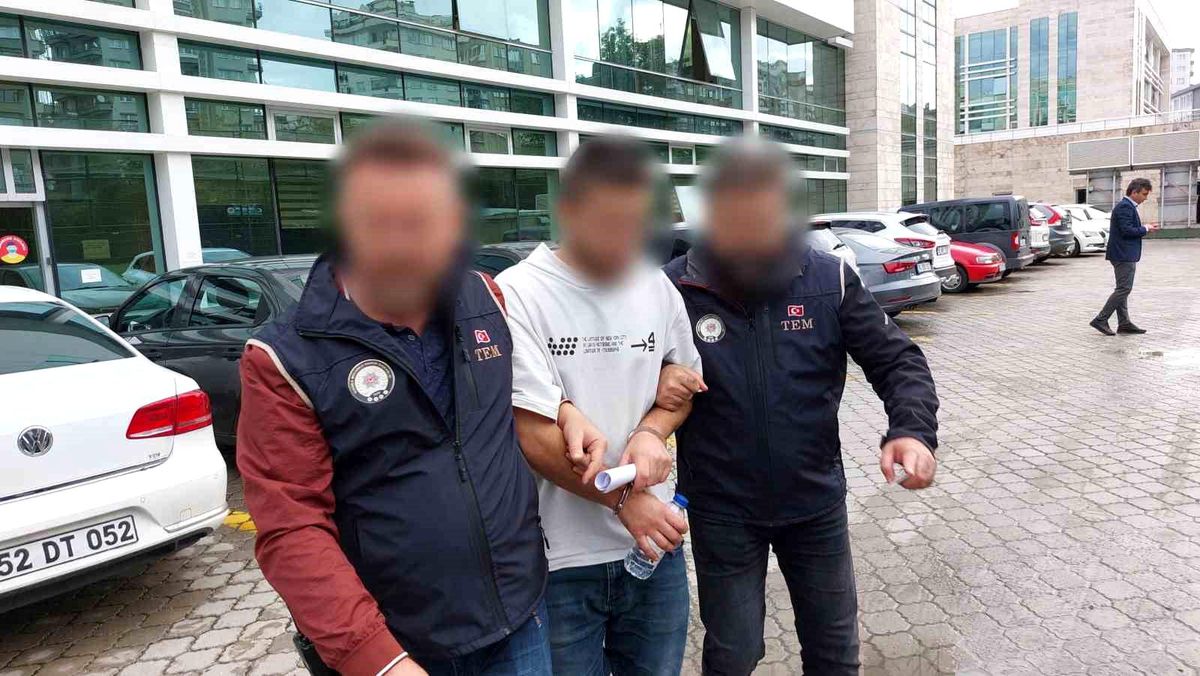 DEAŞ Terör Örgütü Üyesi Samsun\'da Yakalandı