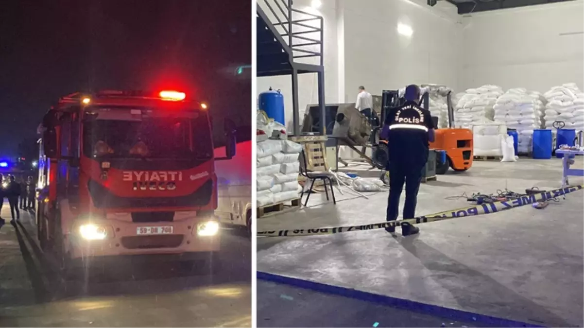 Deterjan karıştırıcı mikserin altında kalan kişi hayatını kaybetti