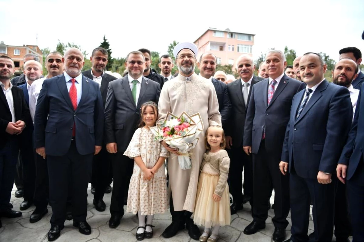 Diyanet İşleri Başkanı Erbaş Trabzon\'da açılışlara katıldı