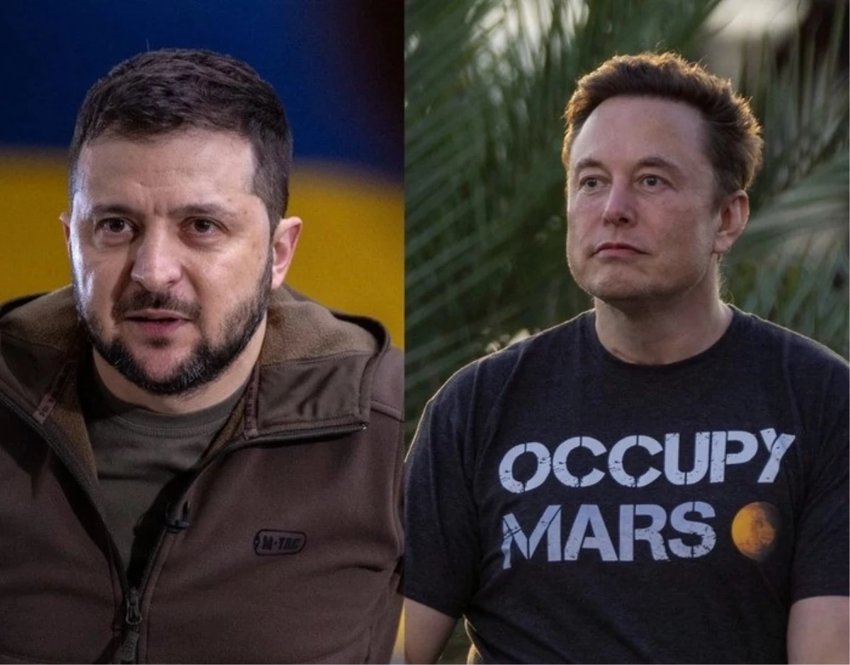 Elon Musk Rusya\'ya karşı sürdürülen savaşta müttefiklerinden yardım isteyen Ukrayna Cumhurbaşkanı Zelensky ile dalga geçti